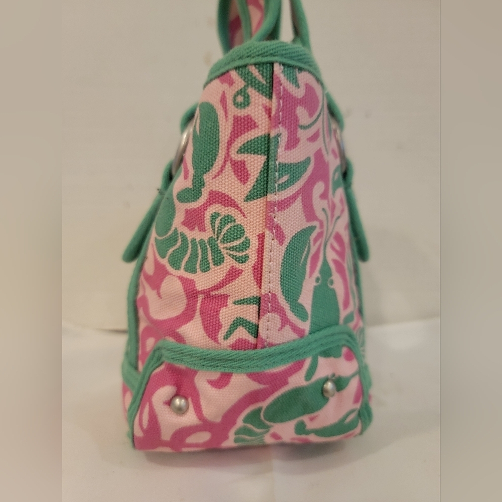 NEW - L.L. BEAN CANVAS HANDBAG PURSE 👛 - Picture 3 of 5